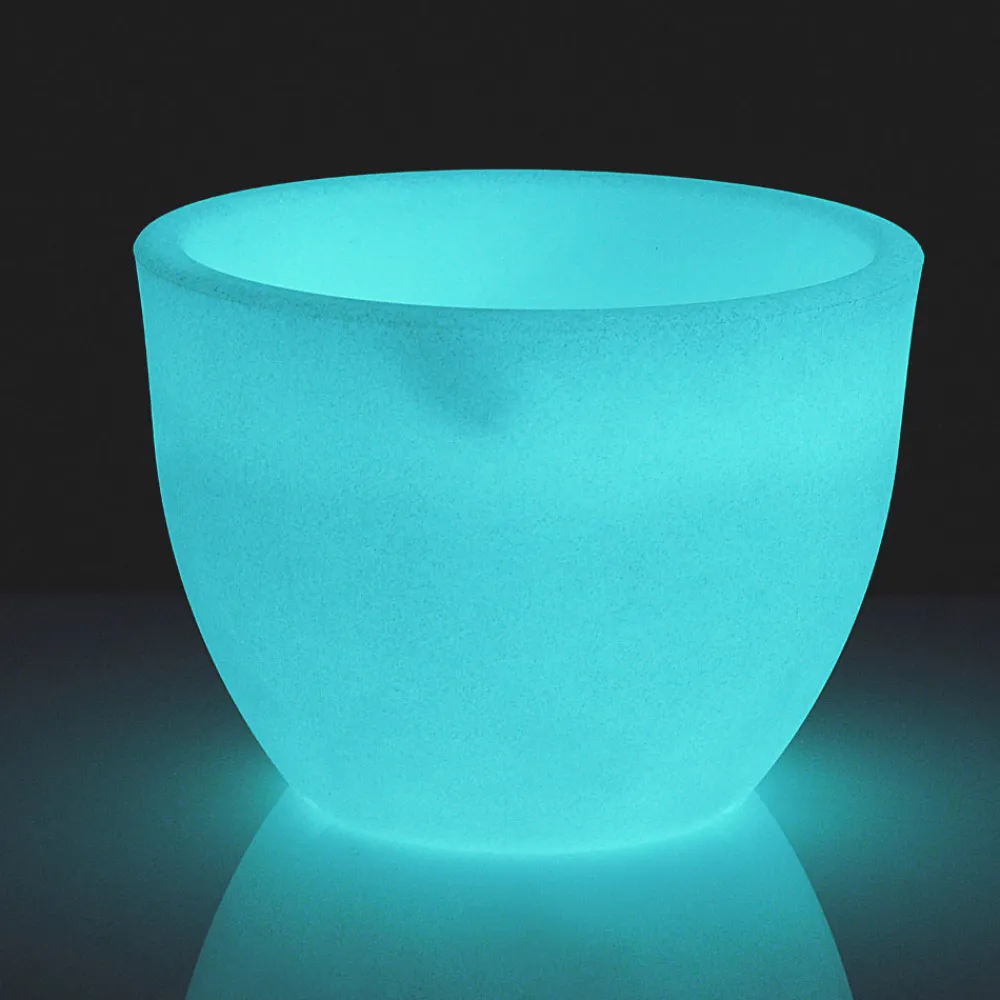 Viadurini in the Garden Lichtmöbel-Fluoreszierende Vase für drinnen oder draußen 3 Dimensionen Made in Italy - Fluos