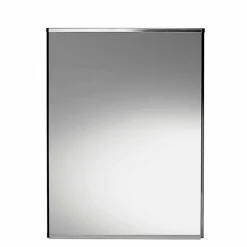 Viadurini Decor Deko Vasen-Freistehende geometrische Spiegelvase, Struktur aus Holz und Stahl - Ghenna