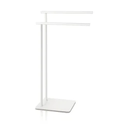 Viadurini Bathroom Badetuchhalter-Freistehender Handtuchhalter mit zwei Stangen - Haken