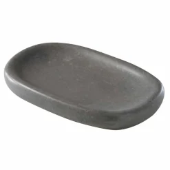 Viadurini Bathroom Badzubehör-Freistehendes Badezimmerzubehörset aus grauem Harz - Pailette