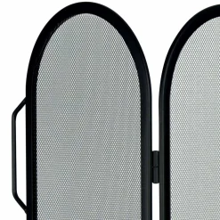 Viadurini Fire Design Funkenschutz Kamin-Funkenfänger mit 6 Türen aus Metall, hergestellt in Italien – Pferd