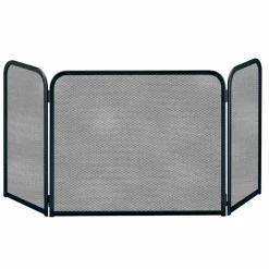 Viadurini Fire Design Funkenschutz Kamin-Funkenfänger mit 3 Türen. Aus Metall. Hergestellt in Italien – Kat.-Nr