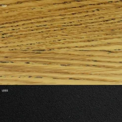 Viadurini Living Esstische-Furnierter Esstisch mit Stahlgestell, hergestellt in Italien – Dalmatiner