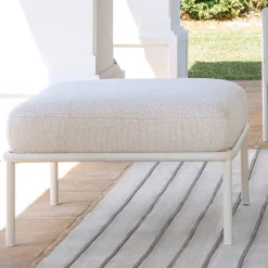 Viadurini in the Garden Garten Lounge Set-Galvanisiertes Metall Garten Wohnzimmer und Stoff Kissen - Sognando