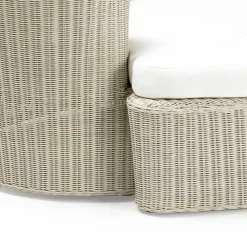 Viadurini in the Garden Sonnenliegen-Garden Daybad aus Polyrattan-Faser 2 Elemente - Frau