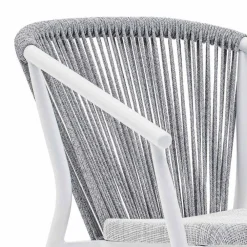 Varaschin Metallsessel-Garden Lounge Sessel Polsterstoff und Aluminium - Smart von