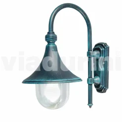 Viadurini Lighting Garten-Wandlampen-Garten- / Wandlaterne aus Aluminiumdruckguss, hergestellt in Italien, Anusca