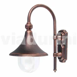 Viadurini Lighting Garten-Wandlampen-Garten- / Wandlaterne aus Aluminiumdruckguss, hergestellt in Italien, Anusca