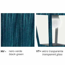 Viadurini Lighting Gartenlampion-Garten drei Lichter Laternenpfahl aus Aluminium, hergestellt in Italien, Kristel