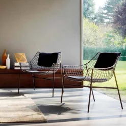 Varaschin Metallsessel|Moderne Sessel-Garten Loungesessel Summer Set