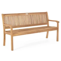 Viadurini in the Garden Gartenbänke-Gartenbank aus Akazienholz für 2- oder 3-Sitzer im Freien - Roxen