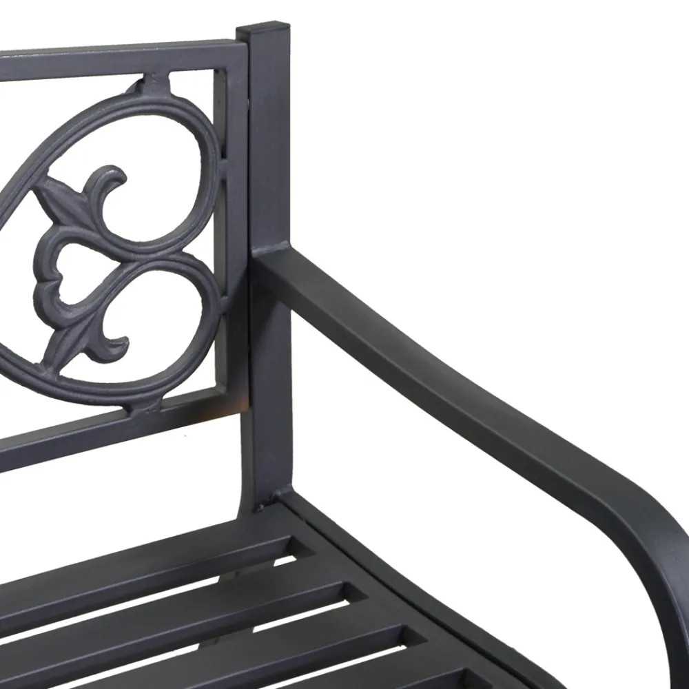 Viadurini in the Garden Gartenbänke-Gartenbank aus Metall mit verschiedenen Oberflächen - Stapler