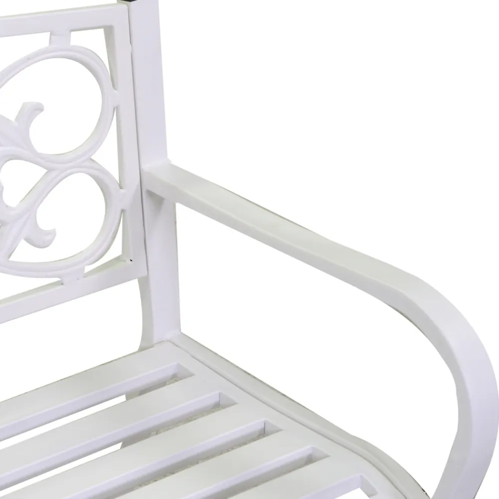 Viadurini in the Garden Gartenbänke-Gartenbank aus Metall mit verschiedenen Oberflächen - Stapler