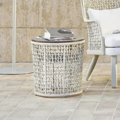 Varaschin Garten Beistelltisch-Garten-Couchtischgestell aus Aluminium Made in Italy - Emma von