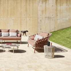 Varaschin Garten Beistelltisch-Garten-Couchtischgestell aus Aluminium Made in Italy - Emma von