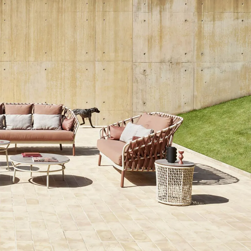 Varaschin Garten Beistelltisch-Garten-Couchtischgestell aus Aluminium Made in Italy - Emma von