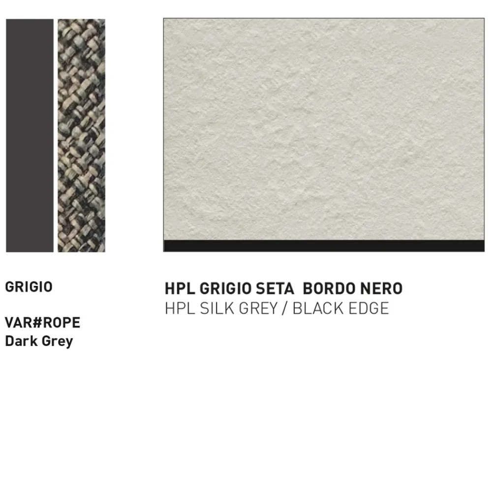 Varaschin Garten Beistelltisch-Garten-Couchtischgestell aus Aluminium Made in Italy - Emma von