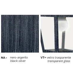 Viadurini Lighting Pendelleuchten Vintage-Gartendeckenleuchte aus Aluminium, hergestellt in Italien, Aquilina