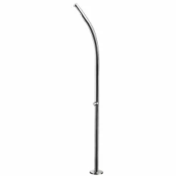 Viadurini in the Garden Gartendusche-Gartendusche mit eingebautem Duschkopf aus Edelstahl Made in Italy - Yuki