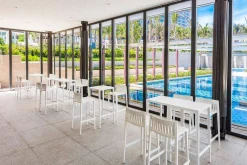 Vondom Outdoor Hocker-Gartenhocker Spritz von aus Polypropylen mit Glasfaser, 4 Stück