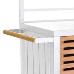 Viadurini in the Garden Gartenideen-Gartenkabinett aus Aluminium und brasilianischem Teakholz - Tagebuch