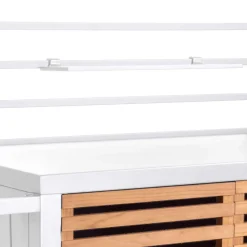 Viadurini in the Garden Gartenideen-Gartenkabinett aus Aluminium und brasilianischem Teakholz - Tagebuch