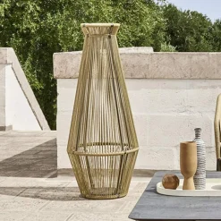 Varaschin Design Beleuchtung-Gartenlampe aus Aluminium und Faser Made in Italy - Cricket von