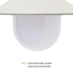 Viadurini Lighting Gartenlampion-Gartenlampe im Vintage-Stil aus Aluminium, hergestellt in Italien – Cassandra