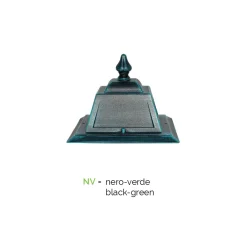 Viadurini Lighting Gartenlampion-Gartenlampe im Vintage-Stil aus Aluminium und Glas, hergestellt in Italien – Doroty