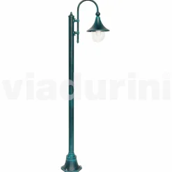 Viadurini Lighting Gartenlampion-Gartenlaterne aus Aluminiumdruckguss, hergestellt in Italien, Anusca