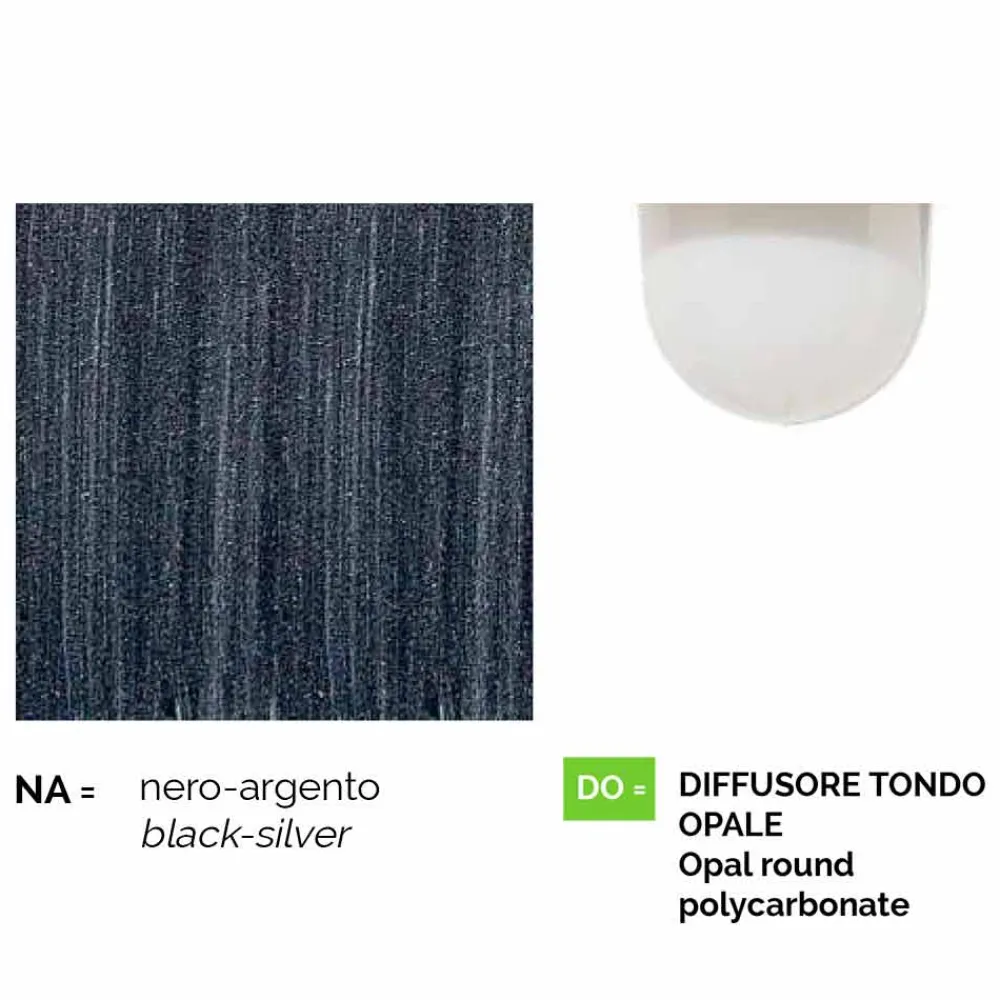 Viadurini Lighting Gartenlampion-Gartenlaterne aus Aluminiumdruckguss, hergestellt in Italien, Anusca