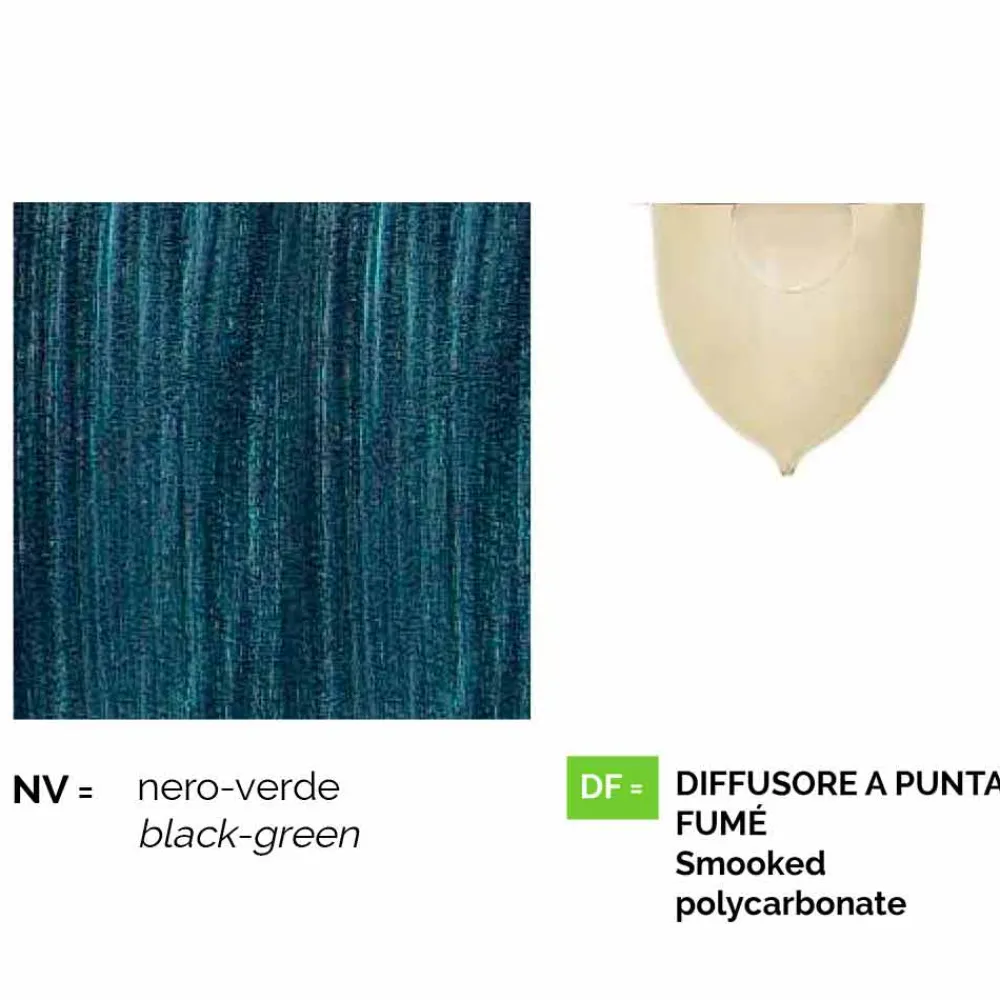 Viadurini Lighting Gartenlampion-Gartenlaterne aus Aluminiumdruckguss, hergestellt in Italien, Anusca