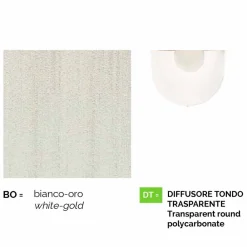 Viadurini Lighting Gartenlampion-Gartenlaterne aus weißem Aluminiumdruckguss, made Italy, Anusca