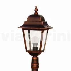 Viadurini Lighting Gartenlampion-Gartenlaternen aus Aluminiumdruckguss, hergestellt in Italien, Aquilina