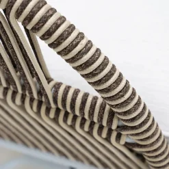 Viadurini in the Garden Garten Lounge Set-Gartenlounge aus Aluminium und Seilgeflecht - Alcor