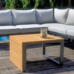 Viadurini in the Garden Garten Lounge Set-Gartenlounge bestehend aus 2 Sofas und Mitteltisch - Pippo