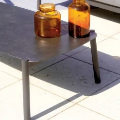 Viadurini in the Garden Garten Lounge Set-Gartenlounge mit 2 Sesseln, 1 Sofa und 1 Aluminiumtisch - Minni