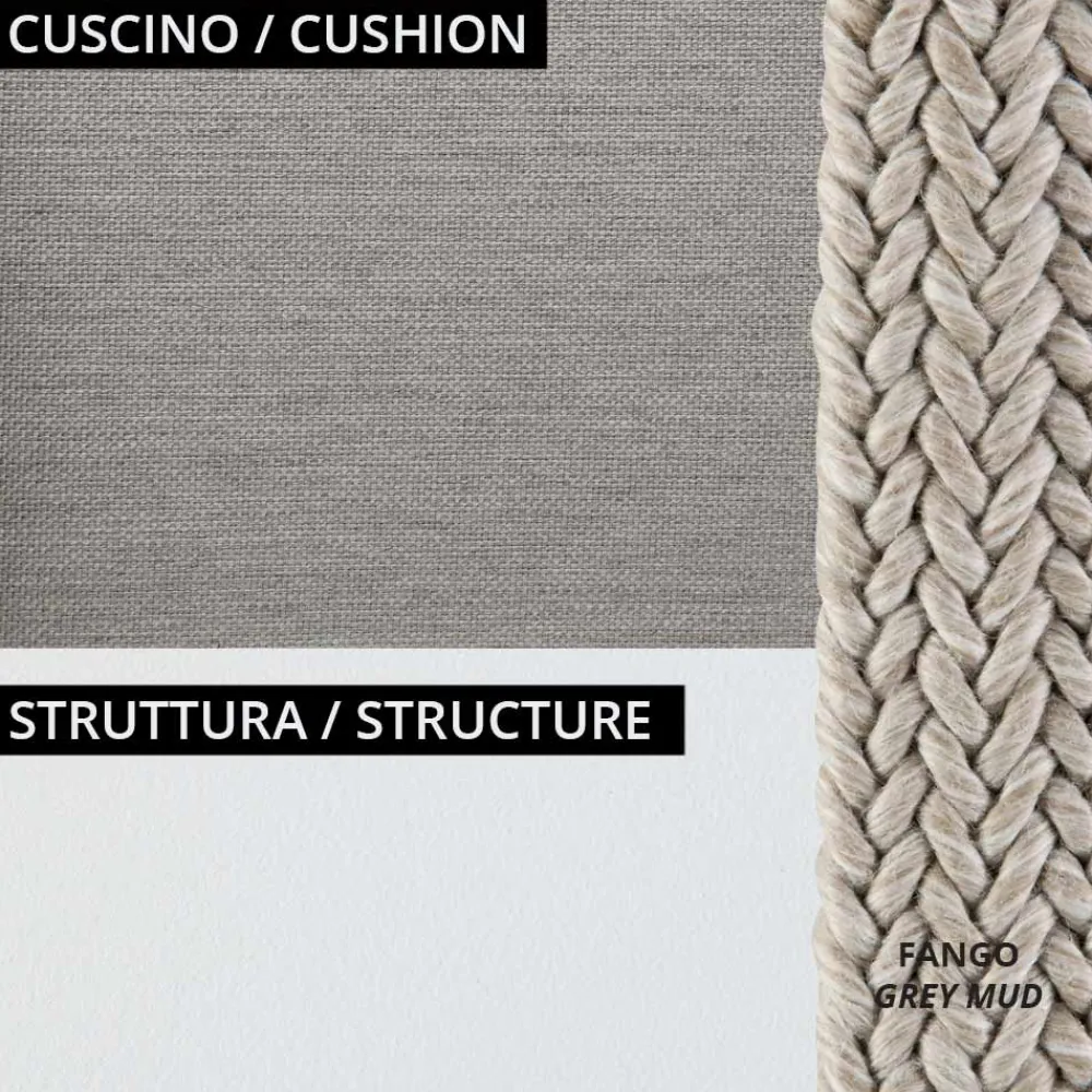 Viadurini in the Garden Garten Lounge Set-Gartenlounge mit Sesseln und Metallsofa Made in Italy - Prato