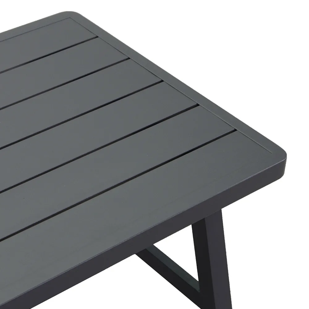 Viadurini in the Garden Garten Lounge Set-Gartenlounge mit Sofa und Couchtisch aus Aluminium - Label