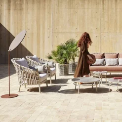 Varaschin Metallsessel-Gartensessel aus Aluminium Made in Italy - Emmacross von