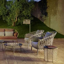 Varaschin Metallsessel-Gartensessel aus Aluminium Made in Italy - Emmacross von