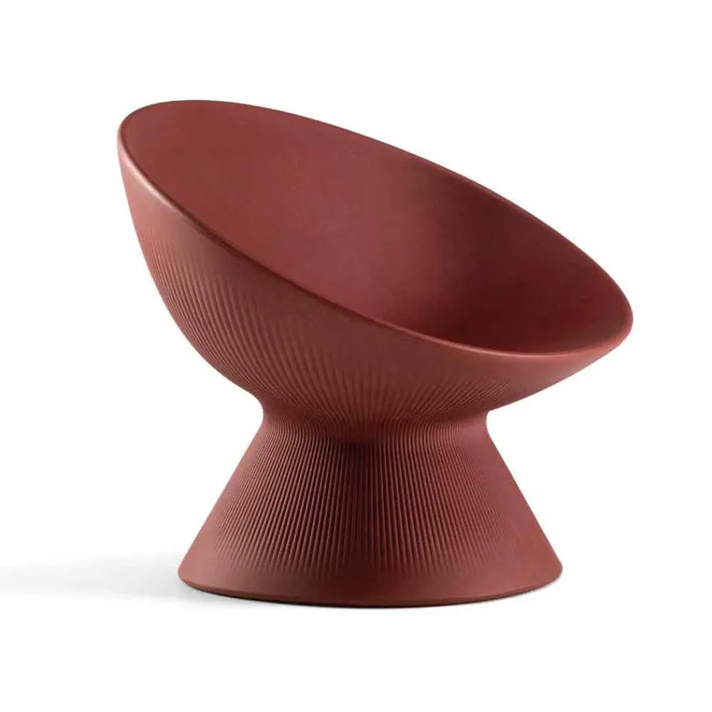 Viadurini in the Garden Sessel Kunststoff-Gartensessel aus modernem farbigem Polyethylen Made in Italy - Desmond