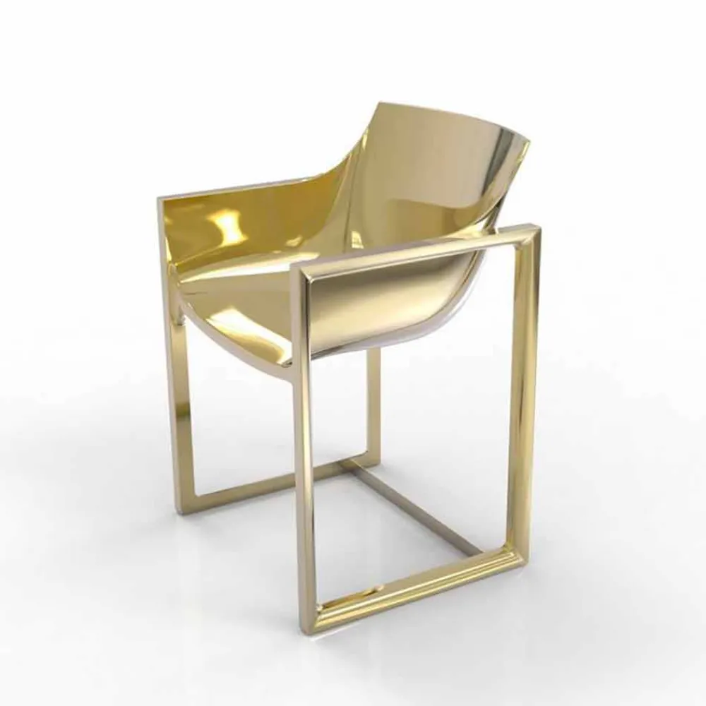 Vondom Sessel Kunststoff-Gartensessel aus Polypropylen mit Glasfaser Wallstreet von , 2 Stücke