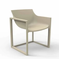 Vondom Sessel Kunststoff-Gartensessel aus Polypropylen mit Glasfaser Wallstreet von , 2 Stücke