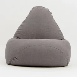 Viadurini in the Garden Stoffsessel-Garten-Sitzsack aus Outdoor-Stoff Taubengrau - Maestrale