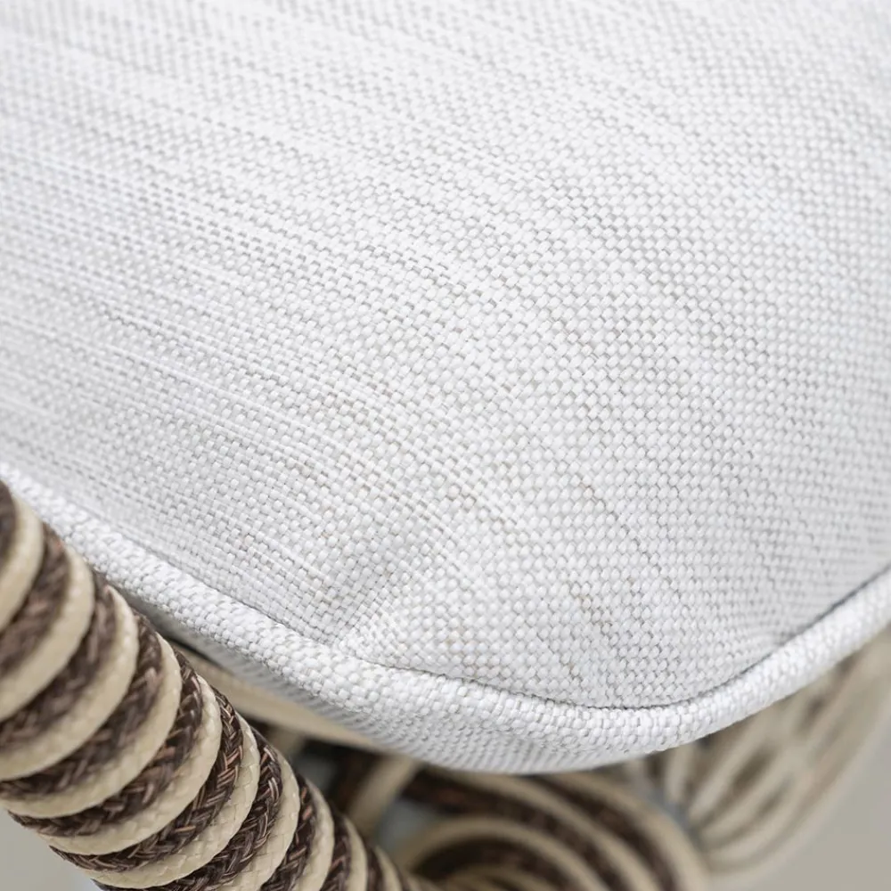 Viadurini in the Garden Gartensofas-Gartensofa aus Aluminium und Seilgeflecht - Alcor