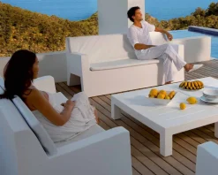Vondom Gartensofas-Gartensofa Jut von aus Polyethylenharz, modernes Design