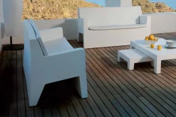 Vondom Gartensofas-Gartensofa Jut von aus Polyethylenharz, modernes Design