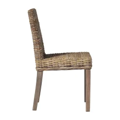 Viadurini in the Garden Gartenstühle Holz-Gartenstuhl aus Holz und Faser in Grau Kubu - Bosco