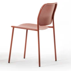 Viadurini in the Garden Gartenstühle Metall-Gartenstuhl aus lackiertem Metall Made in Italy 2 Stück - Synergy